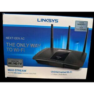 Linksys EA7300 Next-Gen AC Max Stream AC1750 Uninterrupted Wi-Fi Router